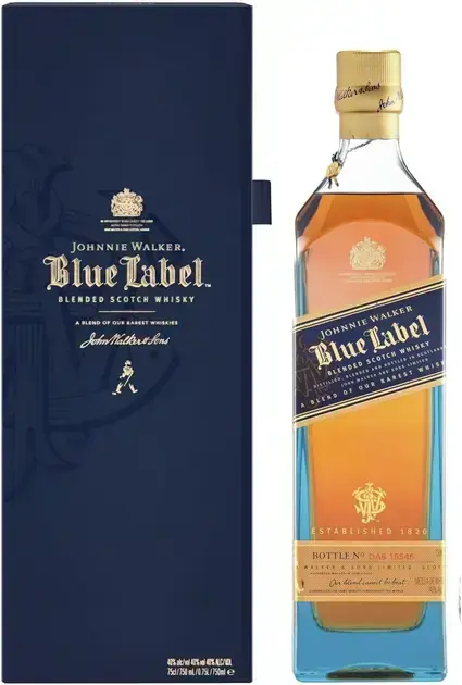 1. Whisky Johnnie Walker Blue Label 750ml - Johnnie Walker