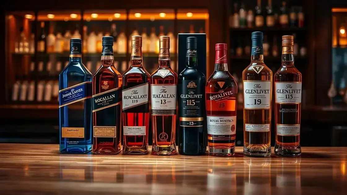 Melhores Whiskys de 2025: Os 5 Melhores para Comprar