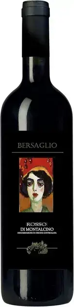1. Vinho Tinto Italiano Rosso Di Montalcino DOC Sangiovese Grosso Bersaglio 2019 - MARTOCCIA